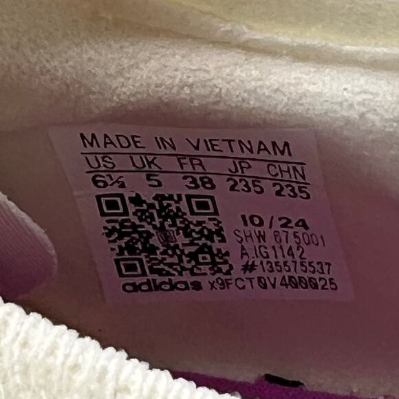 Adidas by Stella McCartney Training Dropset Shoe White Orange IG1142 Women 6.5 - Picture 9 of 10